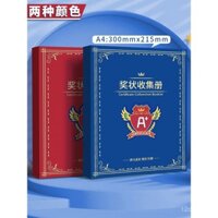 Sách sưu tập chứng chỉ giải thưởng A4 cho bé trai và bé gái, album lưu trữ chứng chỉ danh dự A3, cặp học sinh tiểu học, album ảnh trẻ em, túi sưu tập để lưu trữ tác phẩm, hộp lưu trữ treo tường