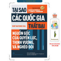Sách Tại Sao Các Quốc Gia Thất Bại - Nobel Kinh Tế 2024