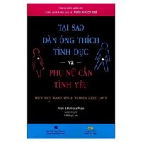 Sách - Tại sao đàn ông thích tình dục và phụ nữ cần tình yêu