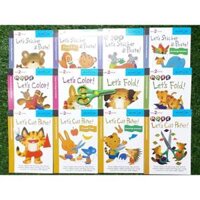 Sách - [TẶNG KÉO] KUMON FIRST STEP WORKBOOK - Kumon Cắt Dán 12 Cuốn