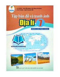 Sách - Tập bản đồ và tranh ảnh Địa lí 7 cánh diều