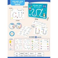 Sách tập viết xóa được cho bé