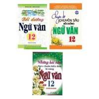 Sách Tham Khảo - Combo Bồi Dưỡng Học Sinh Giỏi Ngữ Văn 12 (Bộ 3 Cuốn) - HA