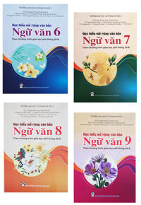 Sach tham khao Ngư văn - Combo 4 quyên sach Đoc hiêu mơ rông văn ban Ngư văn tư lơp 6 - 9 Theo Chương trinh Giao duc phô thông 2018