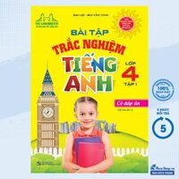 Sách Tham Khảo - The Langmaster - Bài Tập Trắc Nghiệm Tiếng Anh Lớp 4 Tập 1 (Có Đáp Án)  - Bùi Văn Minh - (MT) - Newshop