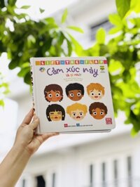 Sách thiếu nhi lật mở Đinh Tị - cảm xúc, yêu thương và thế giới động vật 3 quyển - Cảm xúc này là gì nhỉ