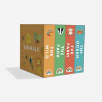 Sách thiếu nhi tiếng Anh - Các bạn động vật - Little boxes Animals