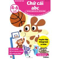 SÁCH TIẾNG ANH CHO TRẺ 4-6 TUỔI  Chữ cái abc 46 tuổi