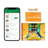 Sách - Tiếng Anh Hack Não Giao Tiếp (2021) - Có App học giao tiếp nhiều chủ đề và chấm điểm phát âm bằng AI