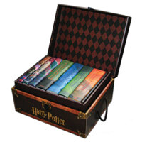 Sách tiếng Anh - Harry Potter Hardcover Boxset 1-7 (Trunk) - bộ rương bìa cứng