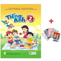 Sách - Tiếng Anh Lớp 2 - SHS không CD kèm 5 cuốn vở ô ly 48 trang