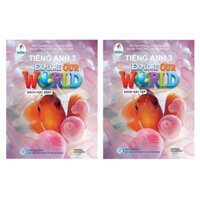 Sách - Tiếng anh lớp 3 Explore Our World - Cánh diều + bán kèm 1 quyển vở