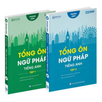 Sách tiếng anh ôn luyện, Sách ôn thi thpt quốc gia 2025, Tổng ôn ngữ pháp tiếng anh - bản đặc biệt