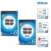 Sách - Tiếng Hàn Tổng Hợp Dành Cho Người Việt Nam Trình Độ Cao Cấp 6 (Giáo trình + Sách Bài Tập)