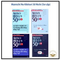 Sách tiếng Nhật - Luyện nghe Mainichi No Kikitori 50 nichi