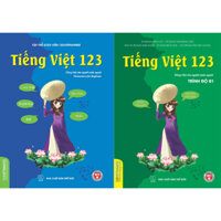 Sách - Tiếng việt 123 dành cho người nước ngoài (Trình độ A, B1, Lẻ Bộ)
