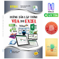 Sách Tin Học -  Hướng Dẫn Lập Trình VBA Cho Excel - Bìa mềm- STK  Tặng Sổ Tay Xương Rồng