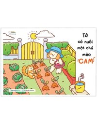 Sách Tô Màu Chữa Lành - Tớ Có Nuôi Một Chú Mèo Cam