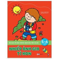 Sách Tô Màu Thông Minh Đầu Tiên Của Bé - Nhiếp Ảnh Gia Tí Hon 5 - 6 Tuổi