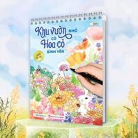 Sách Tô Nét Khu Vườn Nhỏ Có Hoa Cỏ Bình Yên