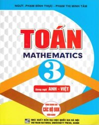 Sách - Toán Mathematics 3 Song ngữ Anh - Việt