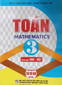 Sách - Toán Mathematics 3 Song ngữ Anh - Việt  bc