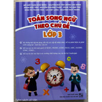 Sách - Toán song ngữ theo chủ đề lớp 3