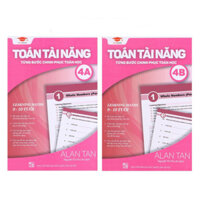 Sách Toán Tài Năng 4A4B - Sách toán song ngữ cho trẻ cho trẻ lớp 4 từ 9-10 tuổi - Á Châu Books