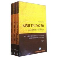 Sách - Toát Yếu Kinh Trung Bộ Majjhima Nikaya ( Trọn Bộ 3 Cuốn)