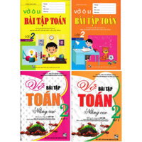 Sách tổng hợp: Combo Vở Bài Tập Toán Cơ Bản & Nâng Cao Lớp 2 (Bộ 4 Cuốn) (HA)