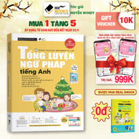 Sách - Tổng Luyện Ngữ Pháp Tiếng Anh - TẶNG KÈM KHOÁ HỌC HITBOOKS - Tác Giả HUYỀN WINDY