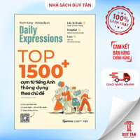 Sách - Top 1500+ cụm từ tiếng anh thông dụng theo chủ đề