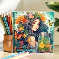 Sách tranh tô màu cổ tích hoa đẹp | Phong Cách Hoạt Hình Giả Tưởng Và Chúc Chai Tăng Cường Bút Khả Năng Và Sáng Tạo Mới Nhất Tập Trung Hợp Thời Trang Món Quà Ngày Lễ Hoàn Hảo Thích Hợp Cho Mẫu Giáo Và Thanh Niên