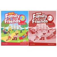 Sách - (Trọn Bộ 2 cuốn) Tiếng Anh- Family and Friends 2 - 2nd Edition (WB+SB) -Bìa mềm