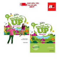 Sách - Trọn Bộ 2 cuốn Tiếng Anh- Everybody Up 4 - 2nd Edition (WB+SB)