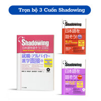 Sách - Trọn Bộ 3 Quyển Shadowing Tiếng Việt Luyện Hội Thoại Trong Mọi Tình Huống (Kèm CD)