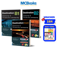 Sách Trọn Bộ Giáo Trình Destination Grammar & Vocabulary B1, B2, C1&C2 (Kèm Đáp Án) Lẻ/combo