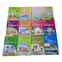 Sách - Trọn bộ vở bài tập lớp 4 - 12 cuốn - Kết nối tri thức