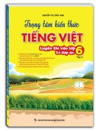 Sách - Trọng tâm kiến thức tiếng việt luyện thi vào lớp 6 tập 2 có đáp án