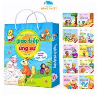 Sách - Truyện Tranh Kỹ Năng Giao Tiếp Ứng Xử Cho Bé Phiên Bản Song Ngữ Việt Anh Bộ 10 Quyển - Có File Đọc Tiếng Anh