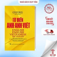 Sách - Từ điển Anh - Anh - Việt (bìa cứng vàng)