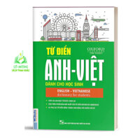 Sách - Từ điển Anh-Anh-Việt dành cho học sinh (Tái bản 2020) - MCBooks