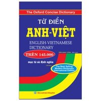 Sách - Từ Điển Anh - Việt Trên 145.000 Mục Từ Và Định Nghĩa (Bìa Cứng) (Tái Bản)