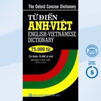 Sách - Từ Điển Anh - Việt 75.000 Từ (Minh Thắng) - MT
