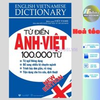 Sách - Từ Điển Anh - Việt 100.000 Từ (VL-2024)