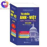 Sách - Từ điển Anh - Việt 340.000 mục từ và định nghĩa (bìa mềm)