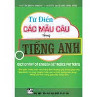 SÁCH - từ điển các mẫu câu trong tiếng anh