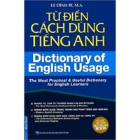 Sách Từ Điển Cách Dùng Tiếng Anh (Bìa Cứng) - First News