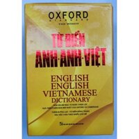 Sách - Từ Điển Oxford Anh - Anh - Việt Bìa Vàng Cứng (tái bản 2020)