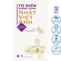 Sách - Từ điển thông dụng Nhật - Việt - Anh (Daily Japanese - Vietnamese - English Dictionary) - NHBOOK - Megatoys